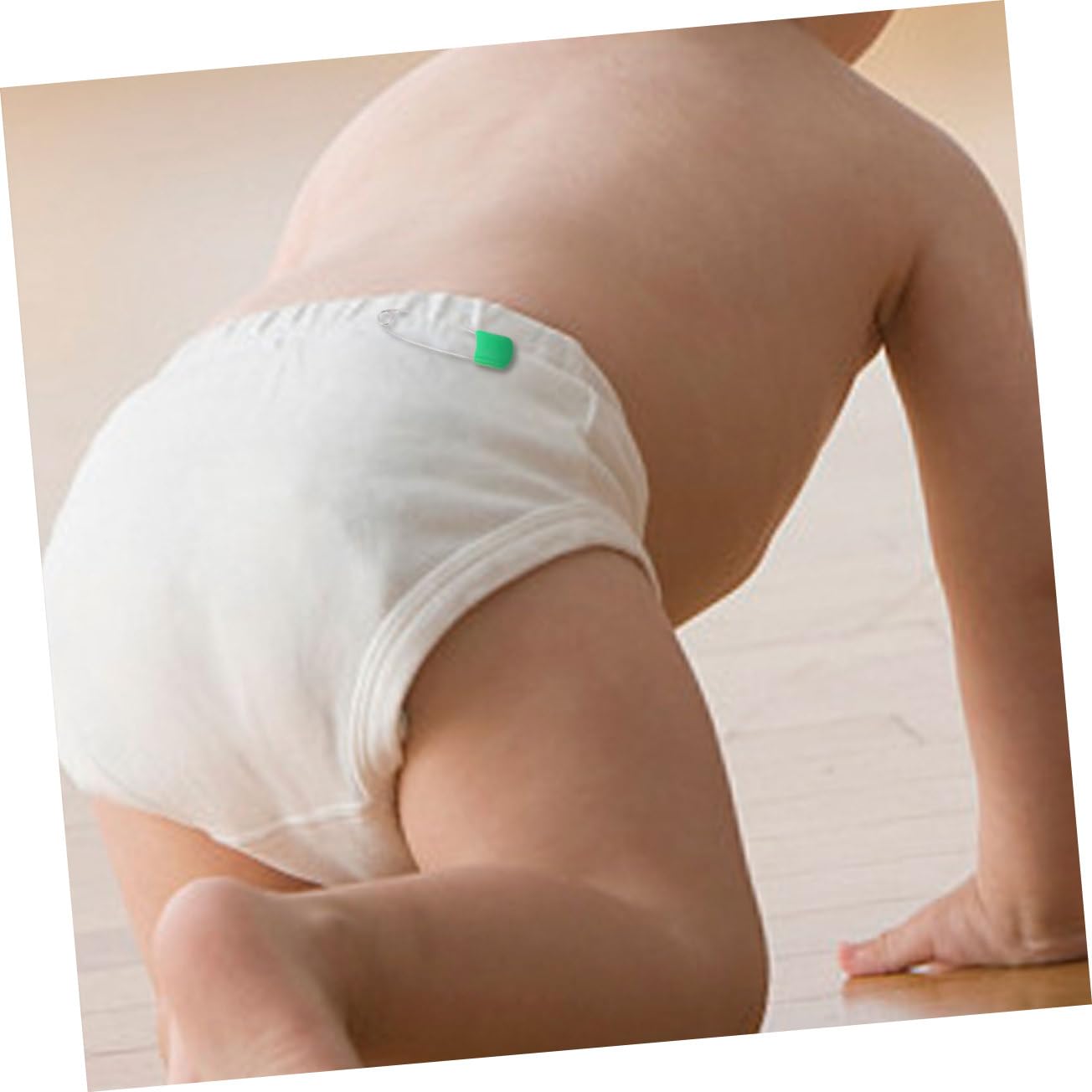 COHEALI Épingles à Couches Sécurisées pour Bébés 50 Pièces en Couleurs Variées Épingles à Tête en Plastique Résistantes Et Solide pour Couches Tissu Couture Et Loisirs Créatifs