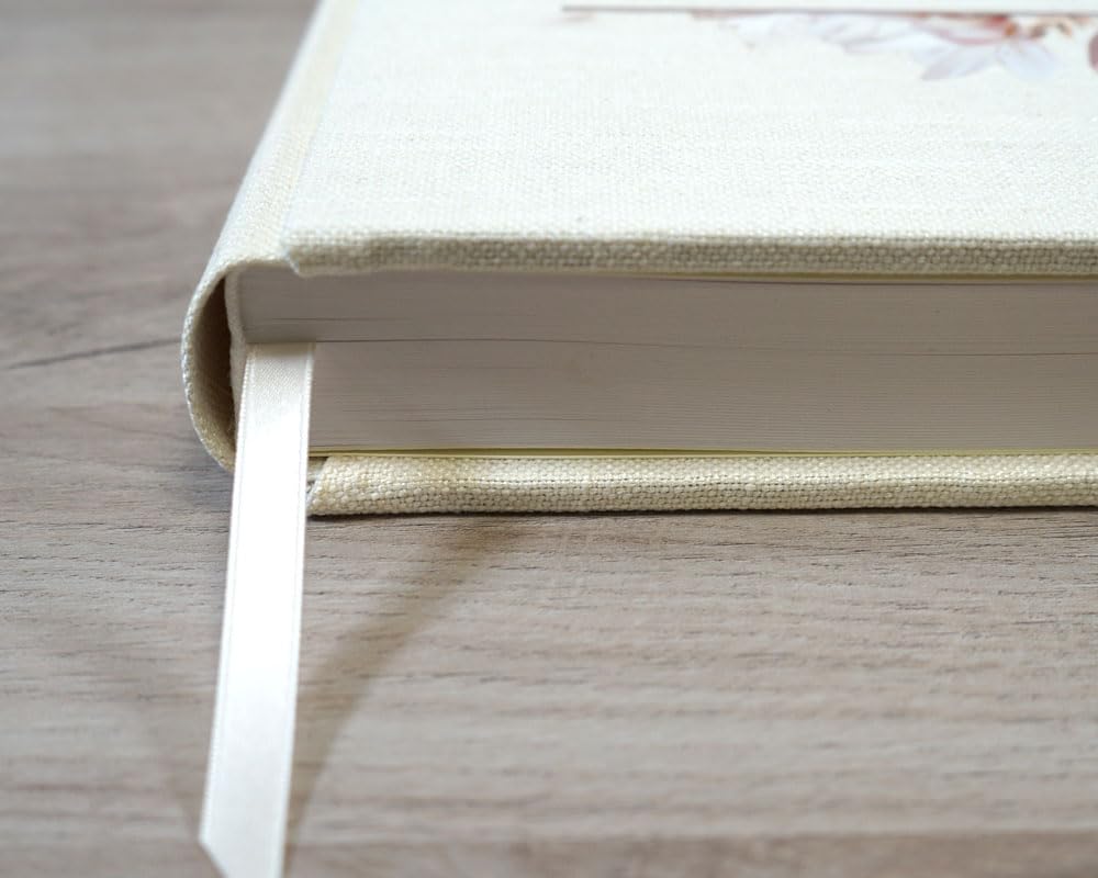 Libro degli ospiti Guest Book Matrimonio 100 Pagine, Copertina in camoscio vegano - Libro Degli Ospiti - Guest Book Personalizzato - Libro Dediche (Camoscio, 30x30 100 pagine)