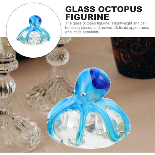 Pieuvre en verre pour décoration de bureau et maison moderne