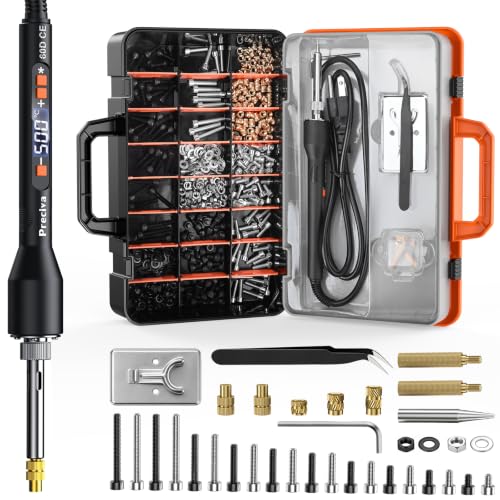 Image of Preciva M5 Threaded Inserts Screw Kit, Heat Set Insert Tool for 3D Printing