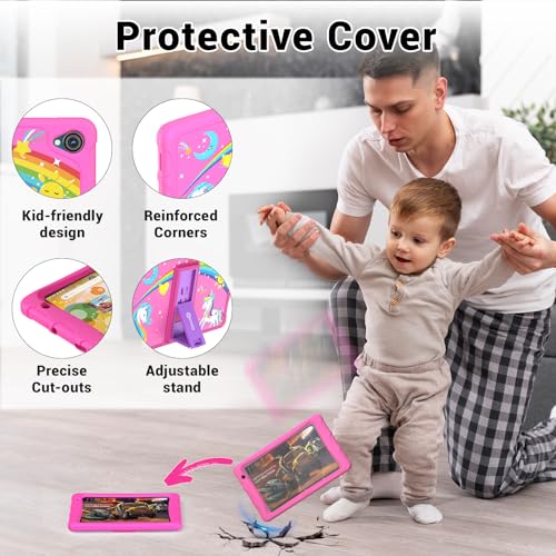 Contixo K80 Bundle - Includes 8’’ Tablet For Children With 80+ Disney Storybooks & Stickers (Value $350) And Kids Headphones thumb #6