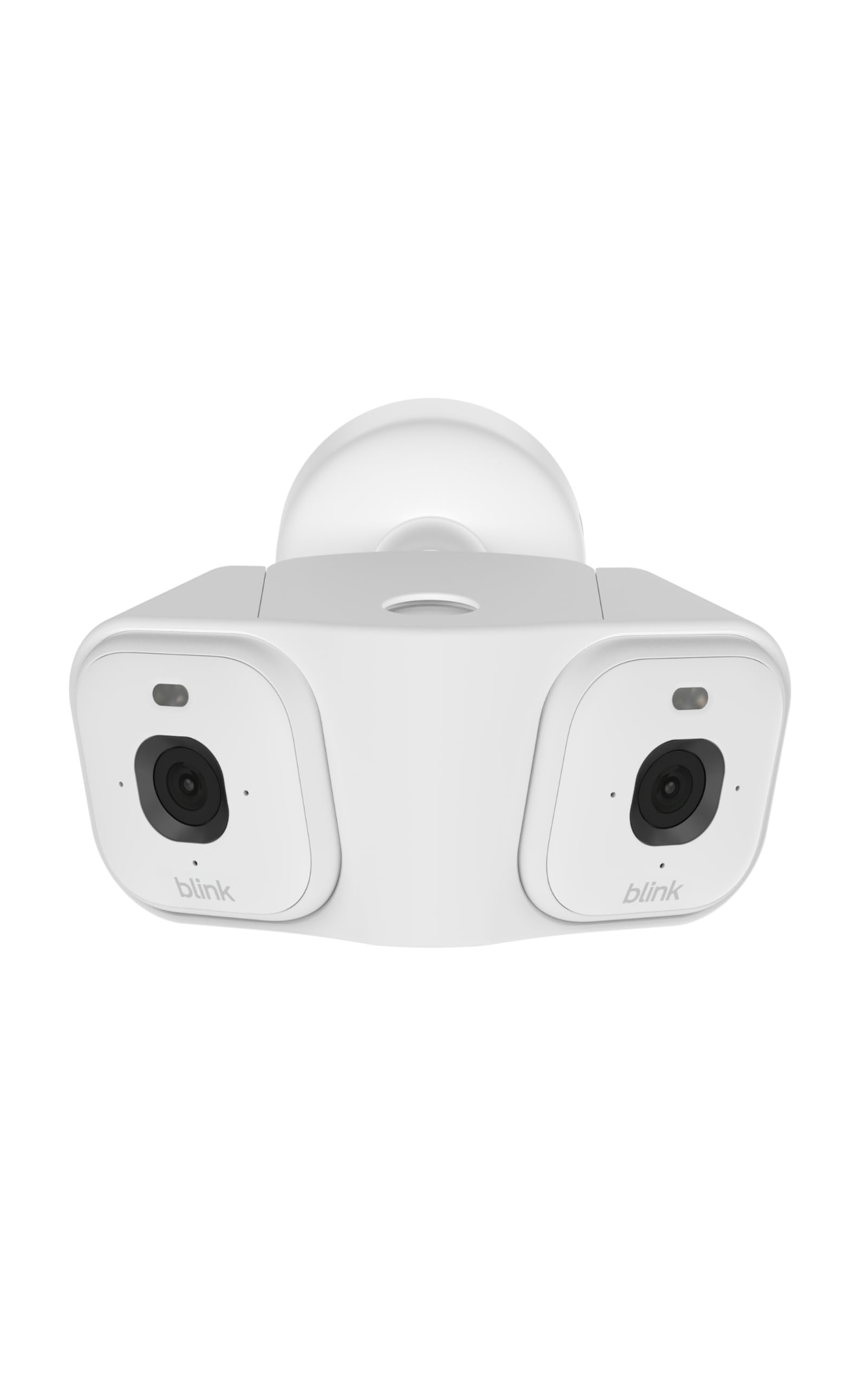 Blink Arc – Plug-in Panoramic Vision [Plus Subscription required], 180° coverage, Mini 2K+ dual-camera security, single power source – 2 cameras (White)