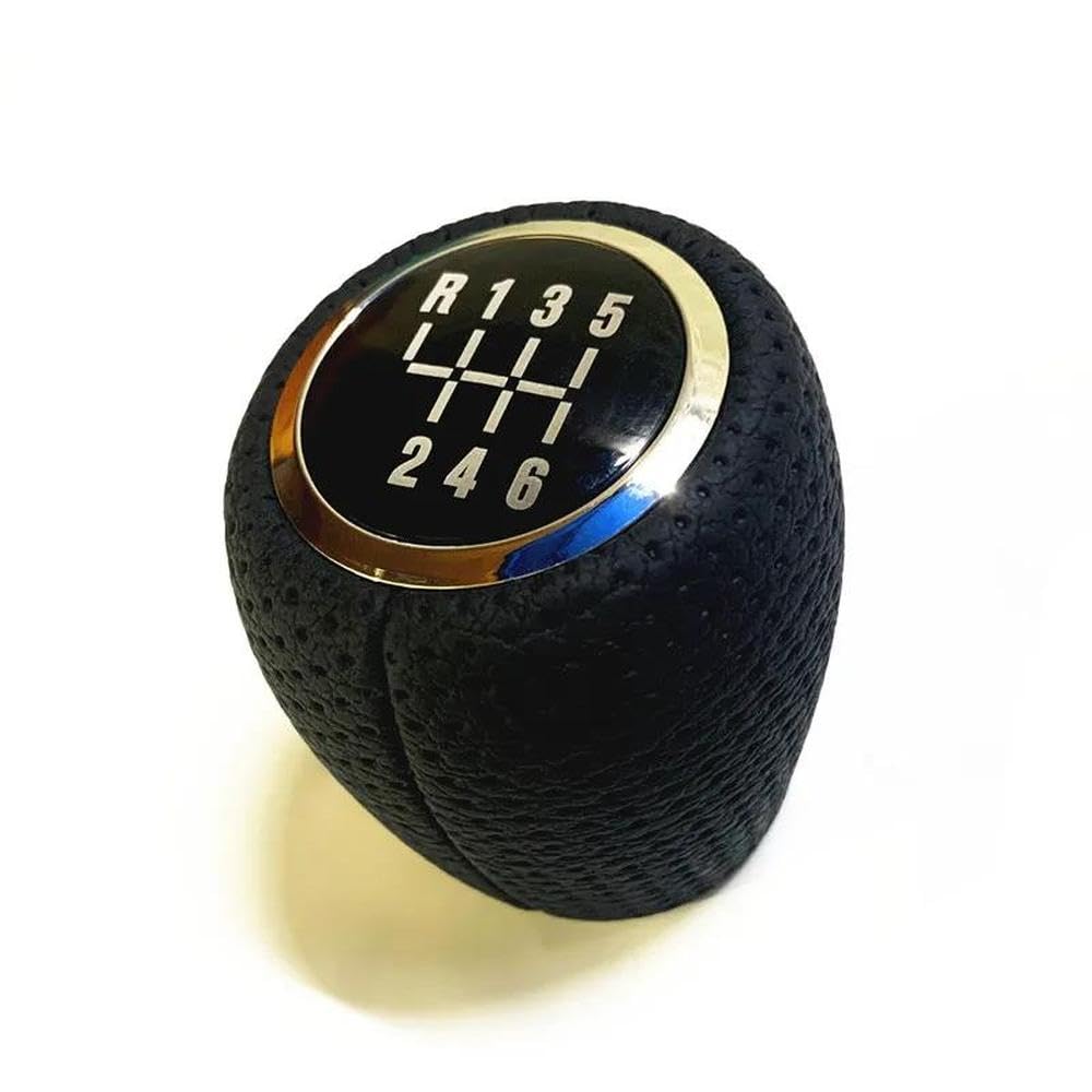 POANBCGY Shift Ball Joint Leather 5 6Speed MT Gear Shift Knob for Chevrolet Cruze 2008-2012 Car Shifter Lever Stick Ball Gearshift Manual(6-Speed)