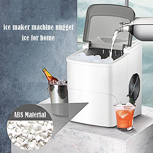 MHGD Tragbare Eismaschine für Camping, Eismaschine auf der Arbeitsplatte, selbstreinigend, geräuscharm, einfach zu… – Bild 3
