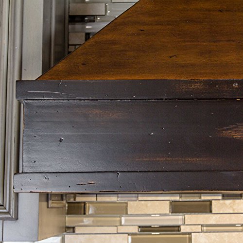Z Line 329Ah-30 1200 Cfm Wooden Wall Mount Range Hood, 30", Antigua/Hamilton #TOP6