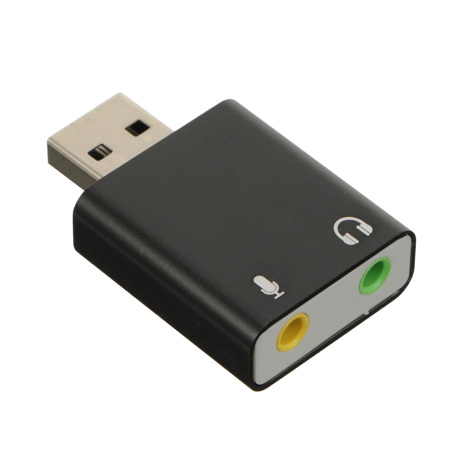 USB External Stereo Sound Adapter with 7.1 Channel Effects