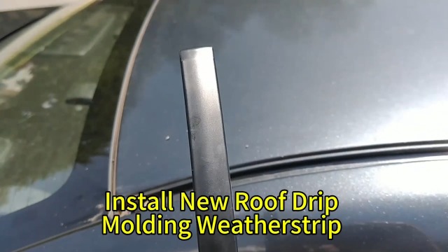 Amazon.com: SWTHM 2Pcs Roof Drip Molding Weatherstrip 75551-04063