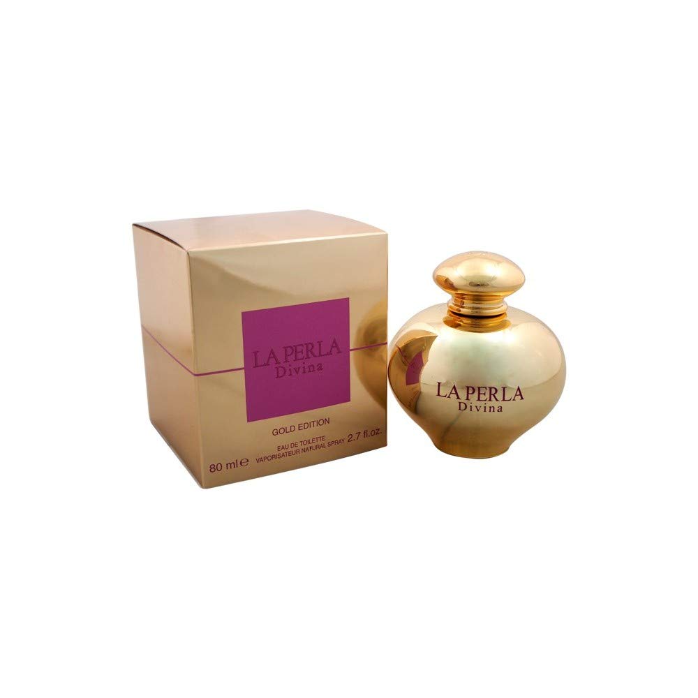 La Perla Divina Gold 80ml/2.7oz Eau De Toilette Spray Perfume Fragrance For Her