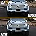 USR DEPO 02-06 W463 G Wagon AMG Style Chrome Projector Headlights - (Left + Right) Compatible with 2002-2006 Mercedes Benz G-Class (AMG G63 Style)