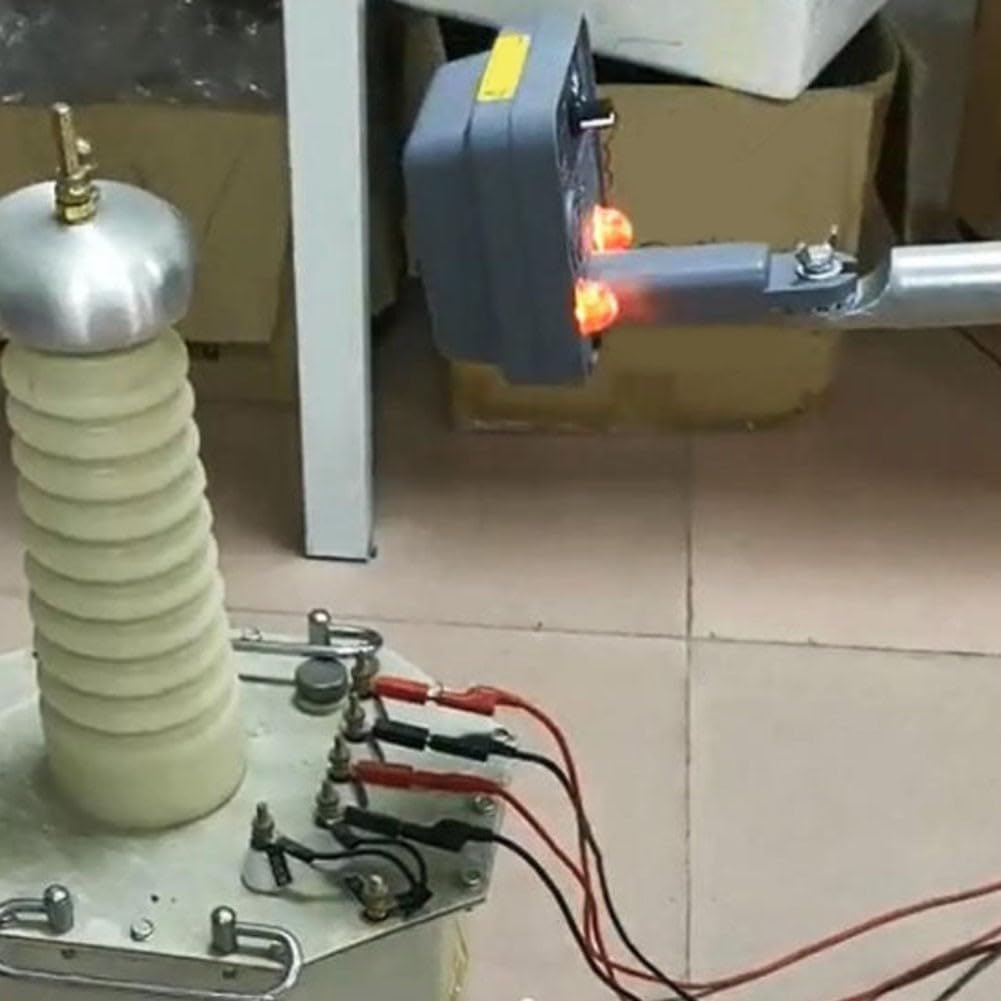 ES9080 Rilevatore ad alta tensione senza contatto 380V-550kV, tester impermeabile IP65 con allarme visivo acustico per tracciamento dei cavi e posizione dei guasti