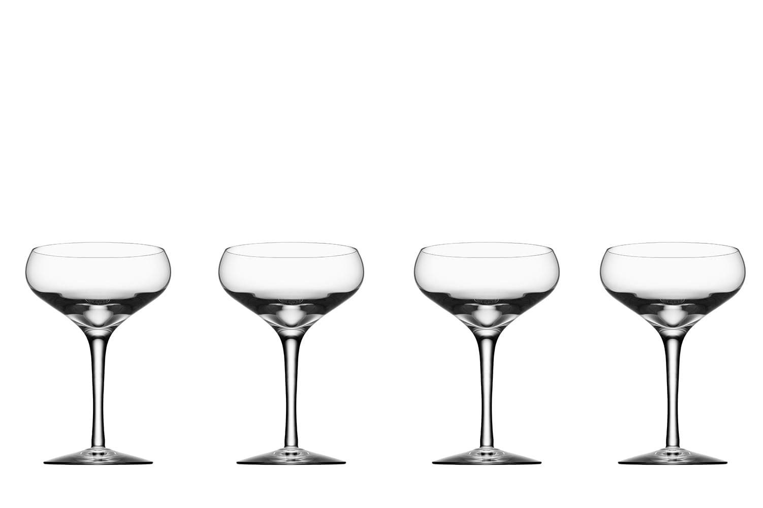 Orrefors Más Champagne Coupe 4-pack
