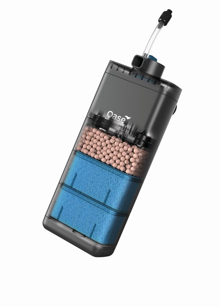 Oase EcoFlow 150, Filtre intérieur pour Aquarium de 150 litres, pour l'eau Douce et l'eau de mer, 8 W