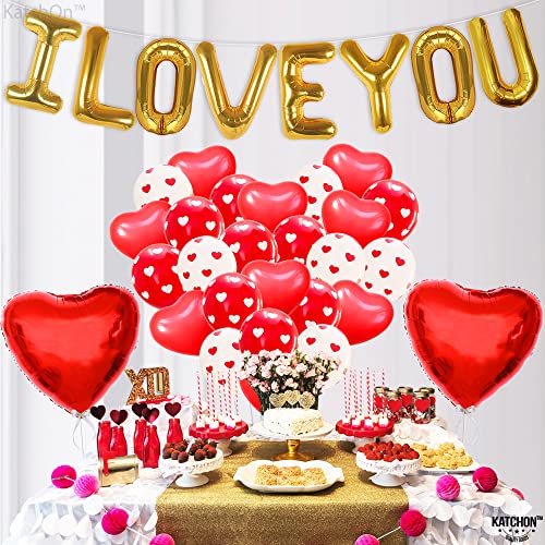 I-Love-You-Balloons-Decorations-Pack-of-37-Heart-Balloons-for-Proposal-Decorations-Happy-Anniversary-Decorations-Valentine-Balloons-Valentines-Day-Decoration-Romantic-Decorations-Special-Night