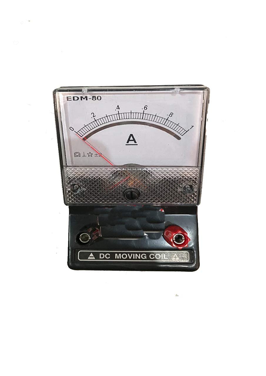 Single Phase Analog DC Ammeter Edm80 Amazon.in Industrial & Scientific