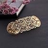KKJOY Vintage Metall Haarspange Gold, Keltische Knoten Haarklammer Groß, Raben Haarnadeln, Gothic Haarspangen Damen, Braut Haarschmuck Hochzeit, Bananenspange für Frauen und Mädchen #5