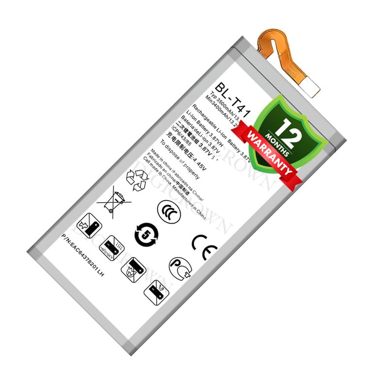 Image of Original BL-T41 Battery Compatible for LG G8 ThinQ (LM-G820, LM-G820N, LM-G820QM, LMG820QM7, LMG820UM0, LMG820UM1, LMG820UM2, LM-G820UMB) - (3500mAh) - 1 Year Warranty