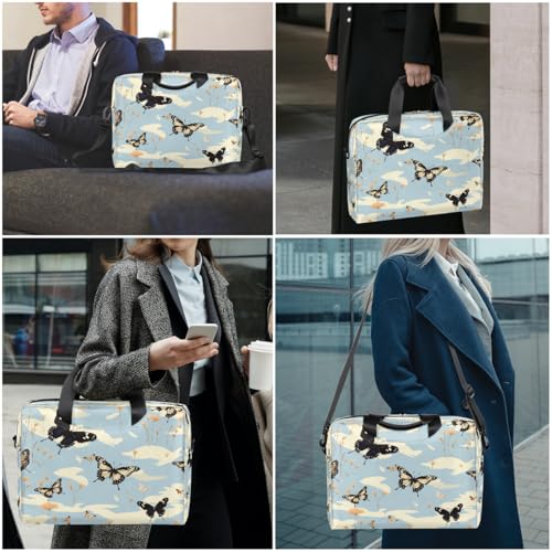 Bolso para portátil con diseño floral 16 pulgadas miniatura 7