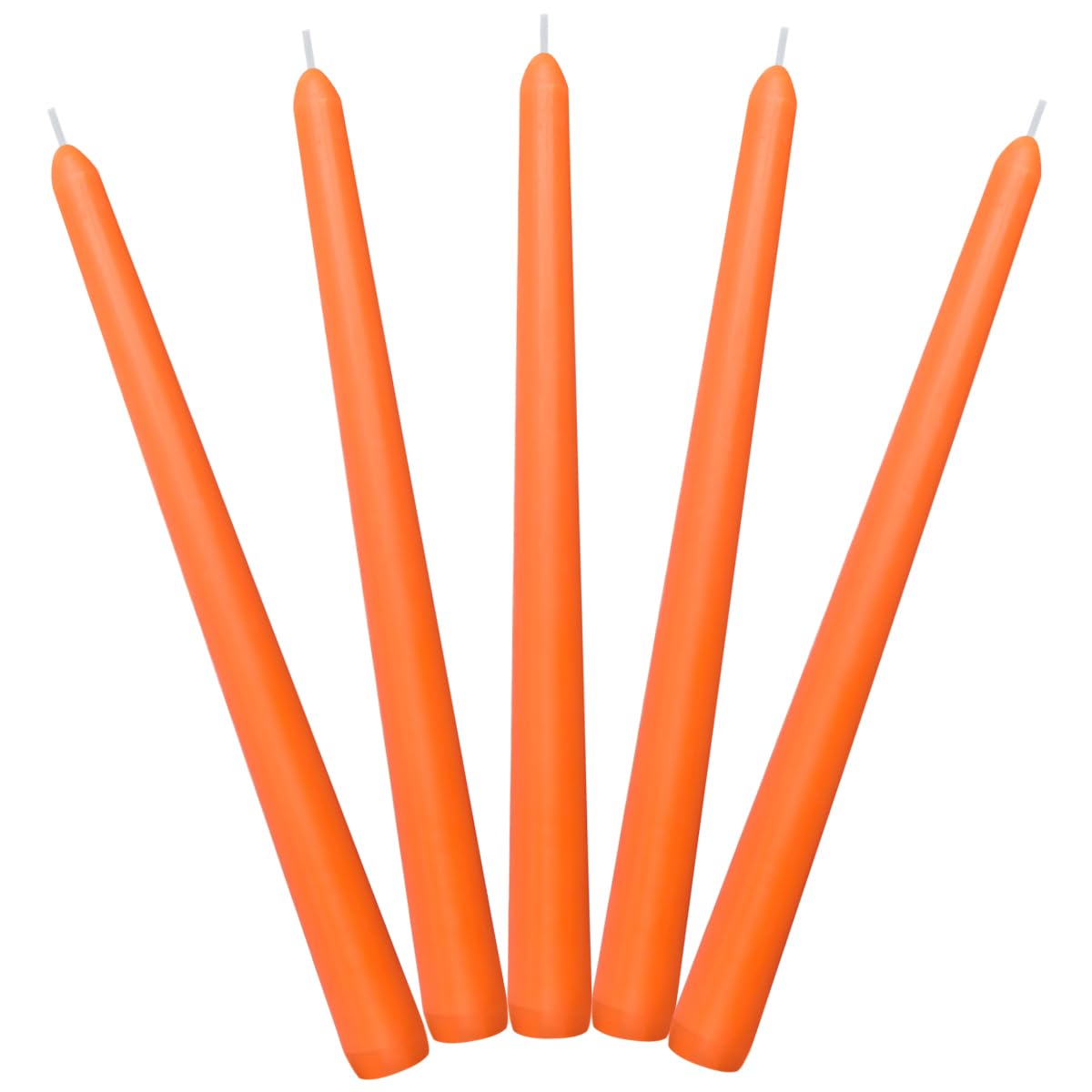 COSIKO Orange Taper Candles