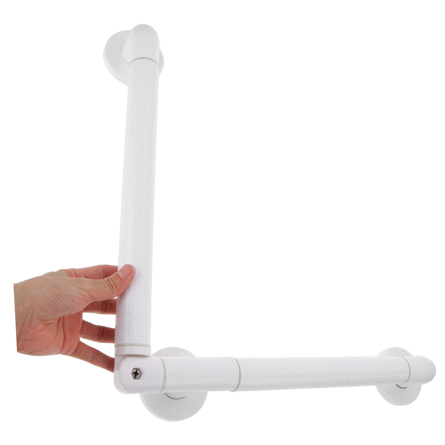 DOITOOL Barra de Apoyo para Baño Antideslizante y Cómoda, Pasamanos de Acero Inoxidable para Personas Mayores y Discapacitadas, Adecuado para Inodoros y Duchas