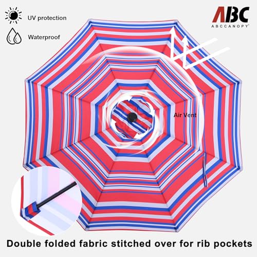Image of ABCCANOPY 9FT Patio Umbrella Outdoor 8 Ribs Table Umbrella