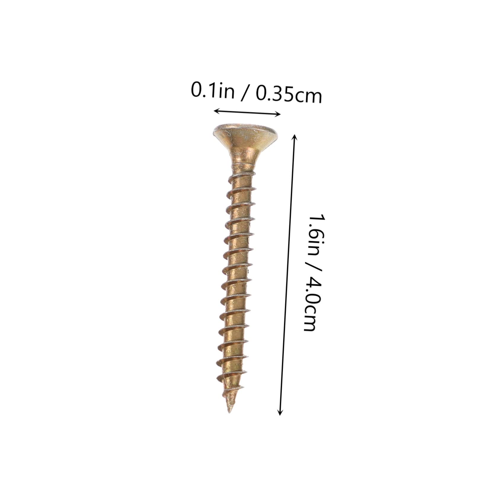 CIYODO Practical Wall Anchors Metal Toggle Anchors Punch Expansion Screws No Drilling Required