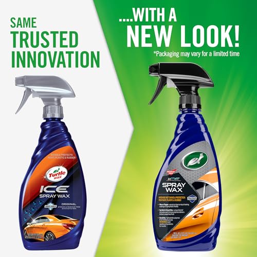 Turtle Wax T-477R-6PK ICE Spray Wax, Ultimate High Shine Wax Finish, For Use on Car Paint, Trim and Plastics, Safe for Motorcycles, RV's, Trucks and More, 20 oz. (Pack of 6) by Turtle Wax - Image 3