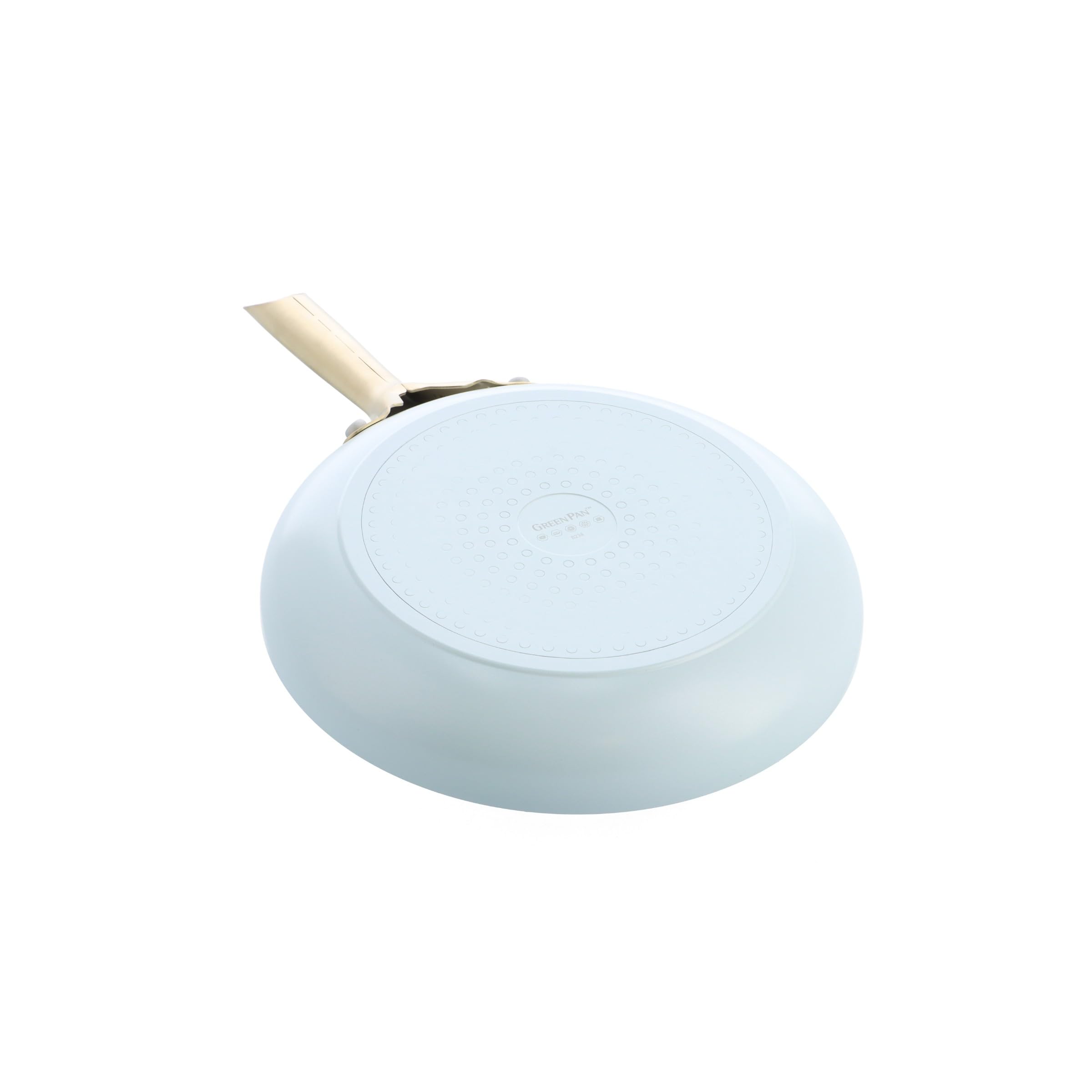 GreenPan Shades Set 3 Padelle Ceramica Antiaderente, Ø 20/24/28 cm, Senza PFAS, Alluminio Riciclato, Compatibile Induzione, Adatte al Forno 220 °C, Lavastoviglie, Coastal