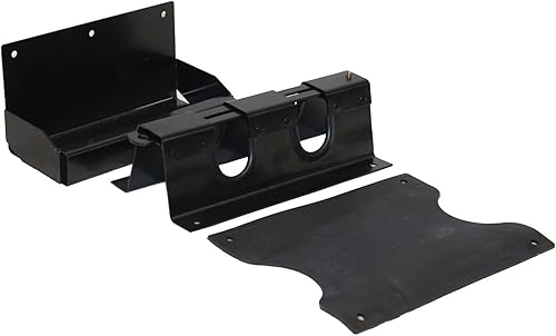 Miniatura 4 de Mytee Products Soporte doble en L para barra de carga de carga  Soporte de barra de bloqueo de carga atornillado a camión para semirremolques y