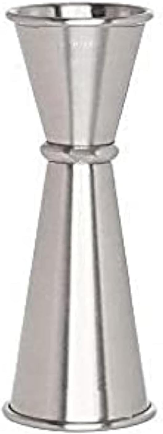 Dynore Stainless Steel Japanese Tall Peg Cocktail Jigger, Shot Glass, Double Side Drink Measuring Bar Tool 30/60 ml
