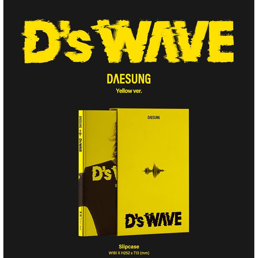 DAESUNG D's Wave 1st Mini Album (Yellow Ver.) + Extra Photocards