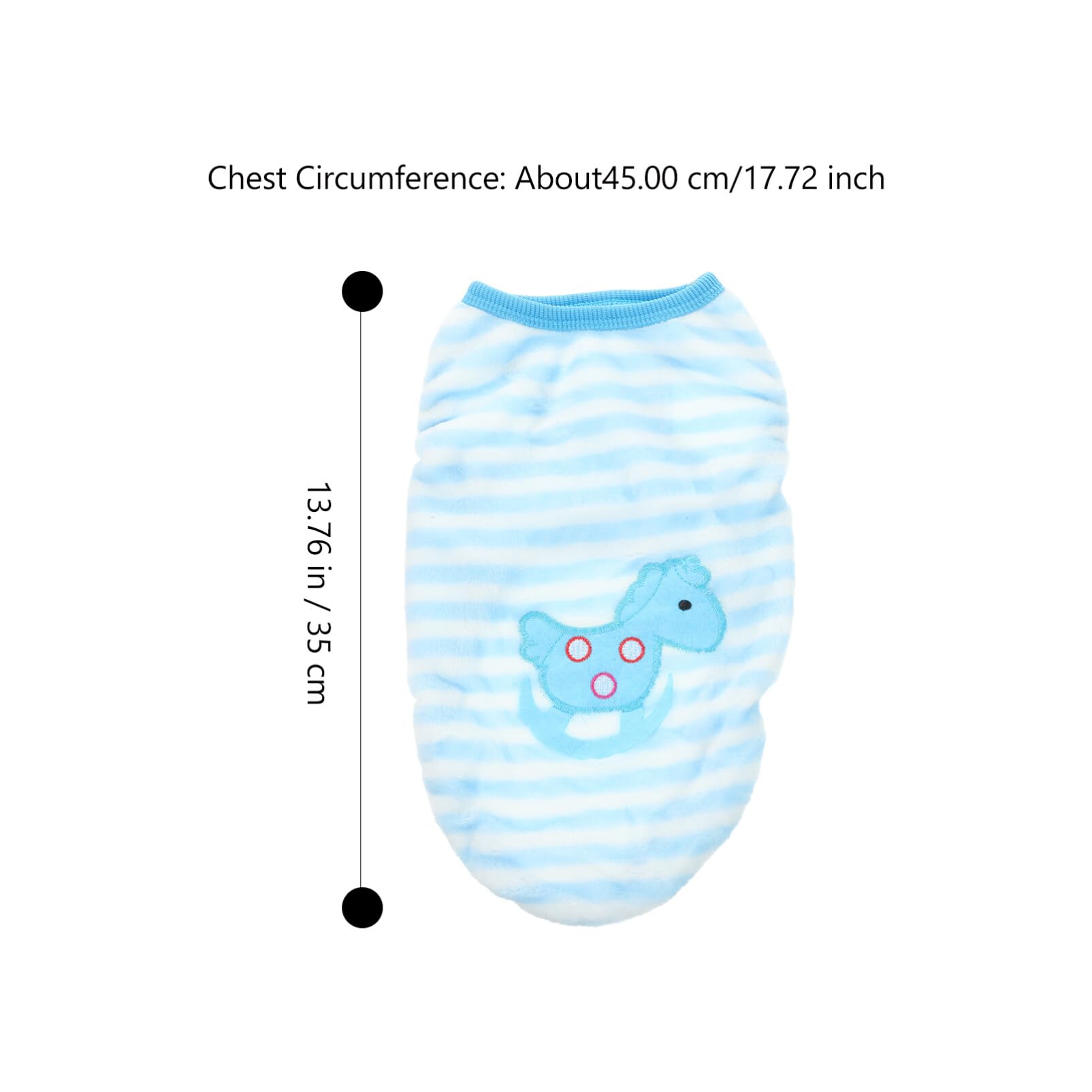 NUOBESTY 4stücke Hundeweste aus Flanell Warme Tierbekleidung für Kleine Hunde Bequemes Design für Alltag und Feiertage Haustierbedarf