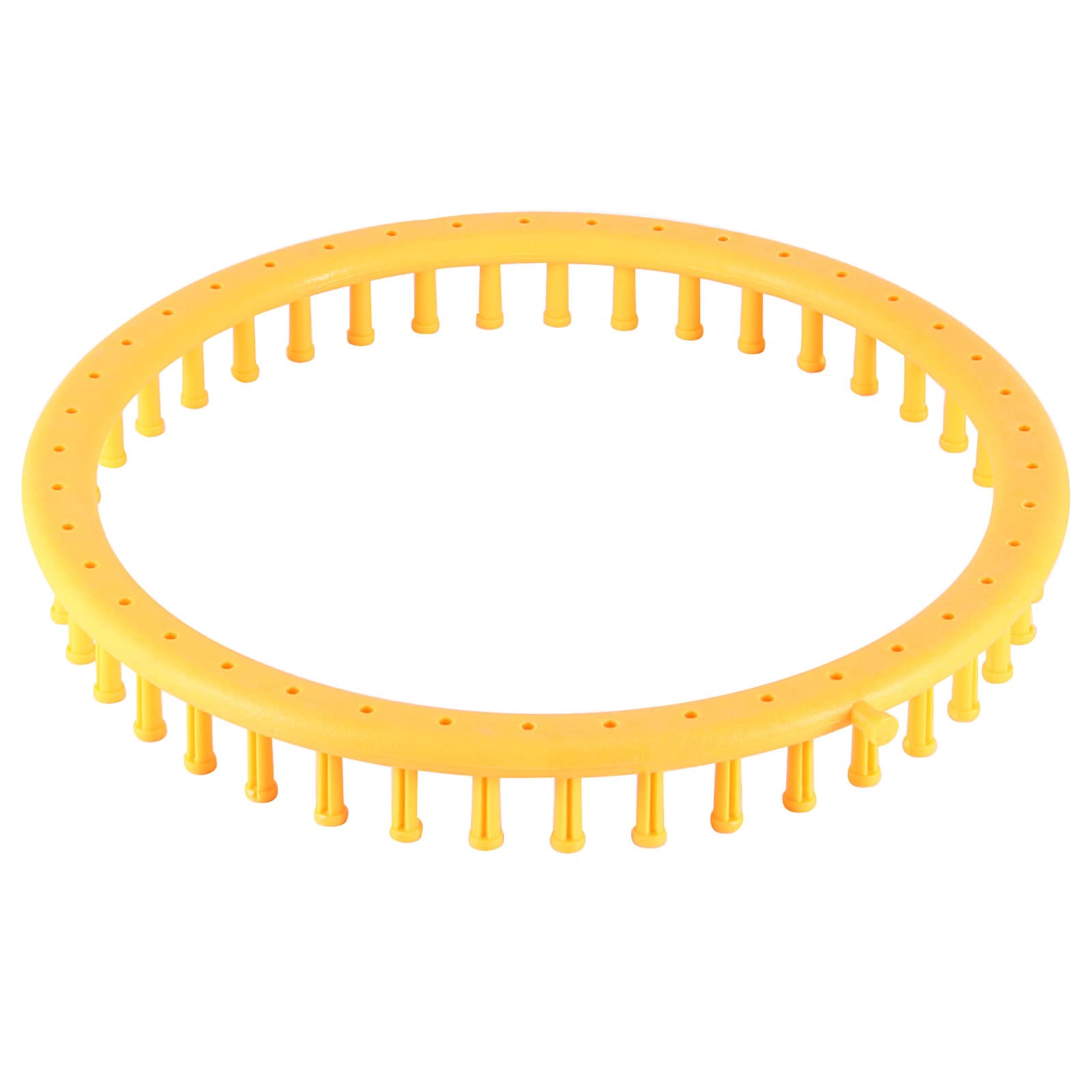 JAPCHET 2 Pack Round Knitting Looms Set, Set of 5 Plastic Loom Knitting Set with 2 Hook, 4 Needle, Knitting Loom Kit for Beginners - Image 4