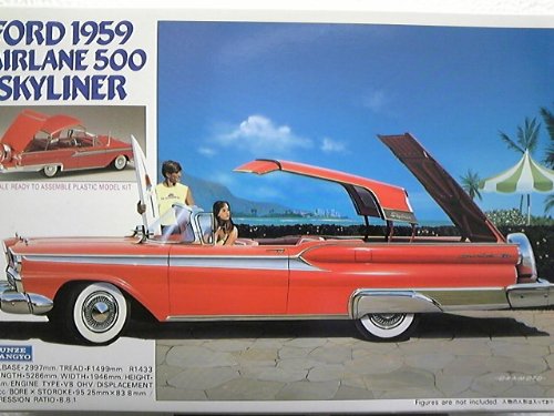 フォード　アメ車　スカイライナー　ブリキ　電動 懐かしのブリキ自動車 米澤玩具／クラグスタンNo.40101・電動