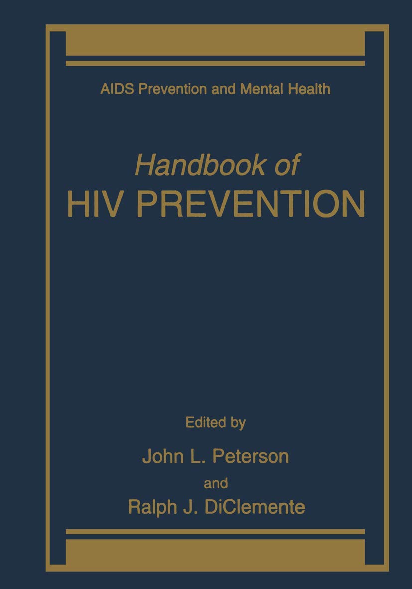 Handbook of HIV Prevention (Aids Prevention and Mental Health ...