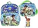 Toy Story 4 Deluxe 12" Backpack and Matching Insulated Lunch Bag PLUS Woody Water Bottle