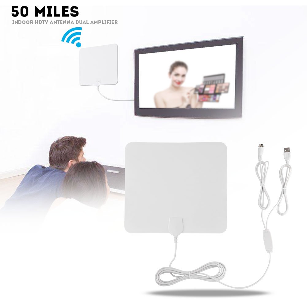 Cable HDTV interno/externo para antena digital Tomato con 3 m y 3,5 dbi