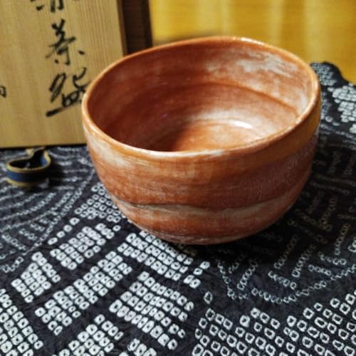 Akiraku Matcha Bowl Yoshimuko Akizuki Style *Wooden box is not included for international shipping