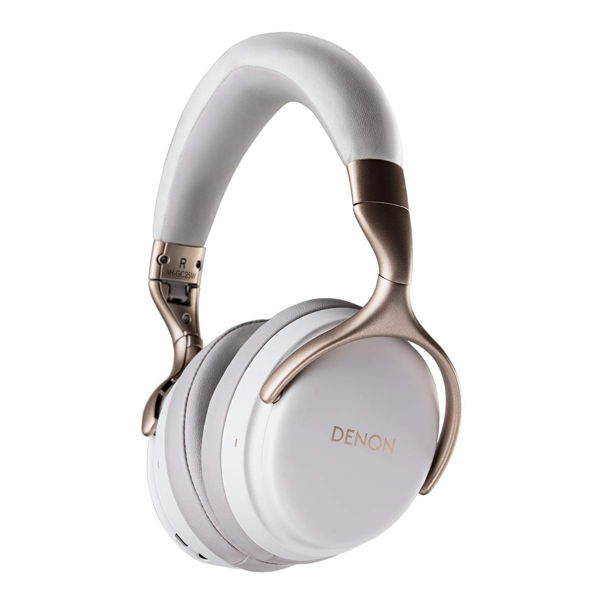 DENON AH-GC25ワイヤレスヘッドホン　ホワイト Amazon.com: Denon AH-GC25W Premium Wireless Headphones with