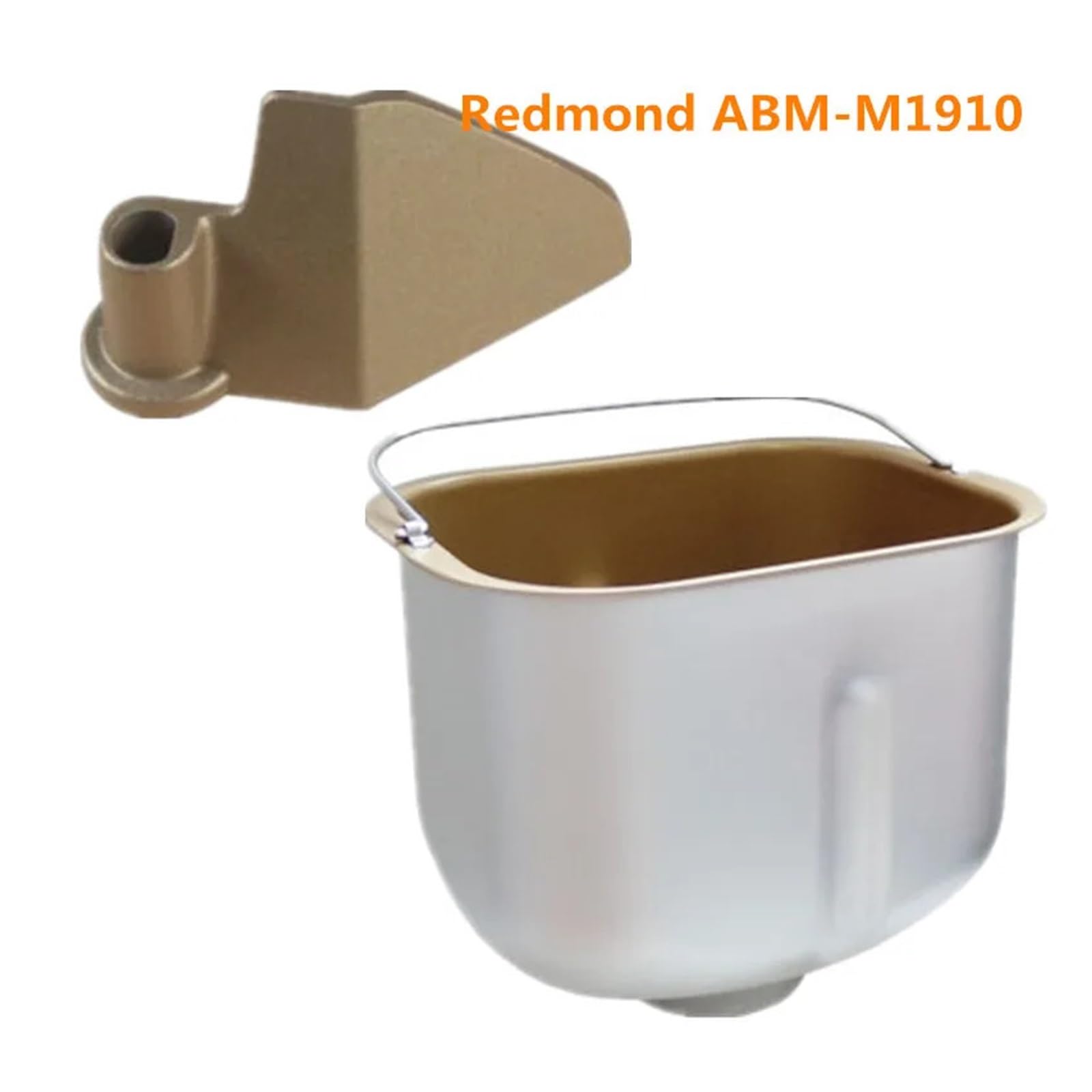 Cubeta for Pan + Cuchilla. Compatible con la cubeta de Repuesto for panificadora Redmond ABM-M1910.