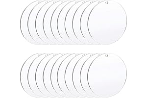 Clear Acrylic Discs: Perfect for Your Creative Projects