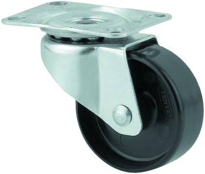 Tent 0096242900 Pack of 8 Wheels 32 mm Diameter Wheels Polypropylene Black