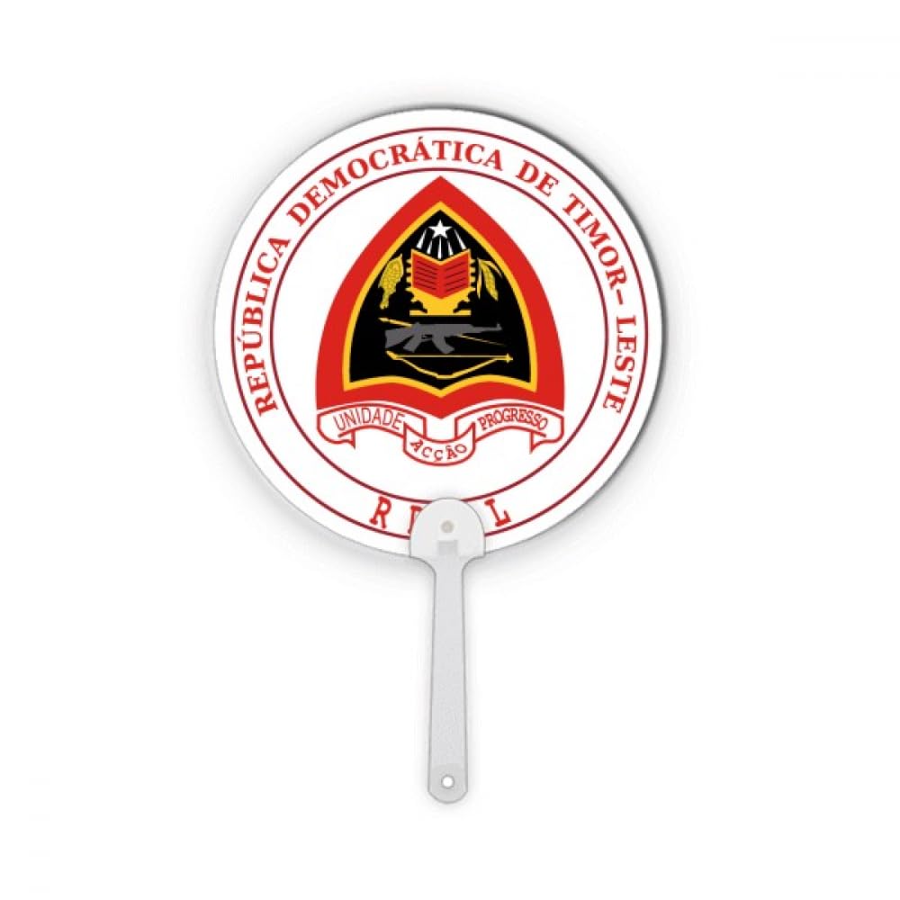 Décoration Timor oriental artisanat plastique rond ornement national pour maison