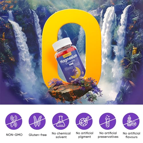 Leftnutra Magnesium Glycinate Gummies 600Mg For Adult, Magnesium Supplement For Sleep thumb #4
