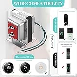 Landhoow Doorbell Transformer 16V 10VA Compatible with Ring Wired Video Doorbell, Safe Wired Doorbell 10VA Kit, Easy to Install Door Bell Transformer for Home - Image 3