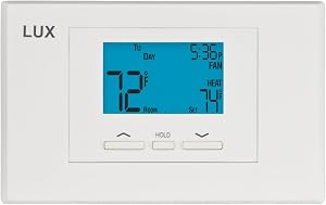 Lux Thermostat Program 5-2 Day with Selectable Smart Recovery, Universal compatability