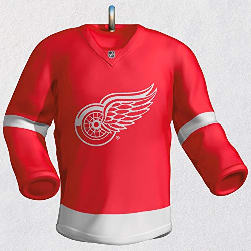 Hallmark 1595QSR1565 NHL Detroit Red Wings Jersey Keepsake Ornaments