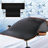 D-Lumina Copertura per parabrezza auto, parasole per parabrezza, blocca i raggi UV in estate, resistente, ispessita, protettiva, universale, 260 x 120 cm