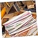 DOITOOL 52pcs Book Binding Endbands Kit Colors Cotton Bookbinding Supplies for Book Decor Simple Adhesion for Beginners and Repair Projects