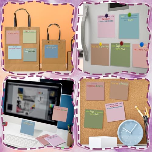 image for Yinder 48 Pcs Christmas Employee Appreciation Gifts Bulk 3'' x 3'' Ins
