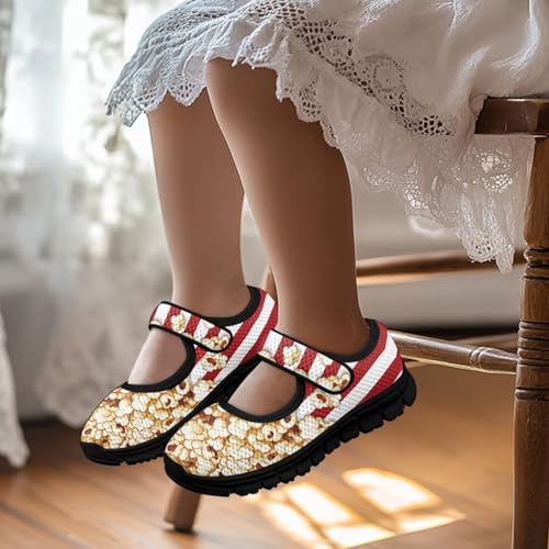 SYtrade Girls Mary Jane Flats School Uniform Party Dress Shoes Black Sole3